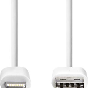 Nedis Apple Lightning-kabel naar USB-A - 3.00m - wit