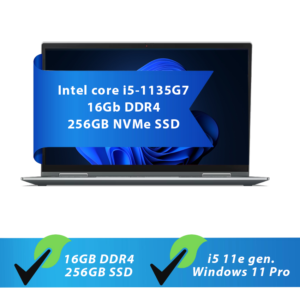 Lenovo Thinkpad X1 Yoga Gen 6 -Intel Core i5-1135G7 - 14 inch flip screen - Windows 11 Pro