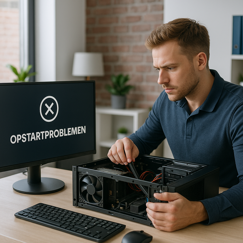 computer opstartproblemen veendam