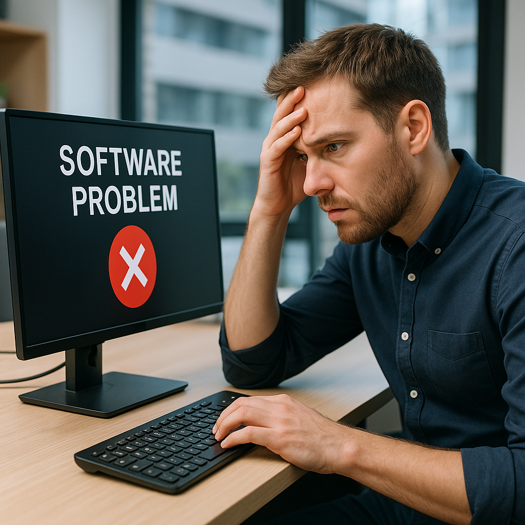 software problemen veendam